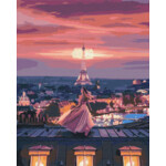 Картина по номерам ZiBi Фантастический вечер в Париже 40х50 (ZB.64030)