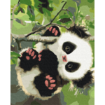 Картина по номерам ZiBi Игривая панда 40х50 (ZB.64039)