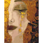 Картина за номерами ZiBi Золоті сльози Анн-Марі Зільберман 40х50 см (ZB.64042)