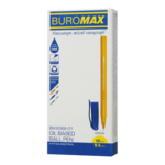 Ручка масляная Buromax Orion 0.5 мм синяя (BM.8366-01)