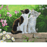 Картина по номерам Brushme Пара котят (BS3251)