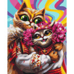 Картина за номерами Лютневі котики Маріанна Пащук (BS53466)