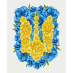 Картина за номерами Квітучий герб Svetlana Drab (BS53146)