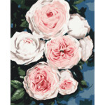 Картина по номерам Бутоны пышных роз (BS40586)