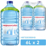 Вода негазировання Моршинская 6л 2 шт (mh.00277)