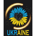 Картина по номерам ZiBi Моя Украина-моя вселенная 40х50 см (ZB.64073)