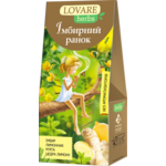Чай травяной LOVARE Имбирное утро HERBS 20 пакетиков (lv.16812)