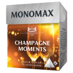 Чай бленд черного та зеленого Monomax 20 пакетиков Champagne Moment (mn.78030)