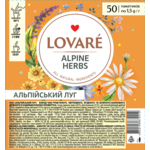 Чай травяной LOVARE Alpine herbs 50 пакетиков (lv.72212)