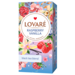 Чай черний LOVARE Raspberry vanilla 24 пакетика (lv.72724)