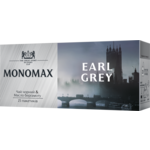 Чай черный Monomax 25 пакетиков Earl Grey (mn.24508)