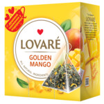 Чай зеленый LOVARE Golden Mango 15 пакетиков (lv.74636)