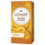 Чай черный LOVARE Golden Ceylon 24 пакетика (lv.74827)
