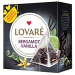 Чай черный LOVARE Bergamot vanilla 15 пакетиков (lv.76418)