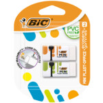 Комплект ластиков BIC Plast Office Mini 2 шт (bc927858)