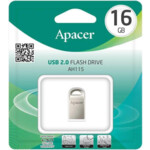 Флеш-накопитель USB 16GB Apacer AH115 Silver (AP16GAH115S-1)