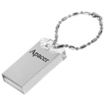 Флеш-накопитель USB 64GB Apacer AH111 Silver/Crystal (AP64GAH111CR-1)