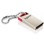 Флеш-накопитель USB 64GB Apacer AH112 Gold/Red (AP64GAH112R-1)
