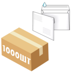 Конверт С6 (114х162мм) белый МК с печатью адреса на внешней стороне 1000 шт (1014.1000)