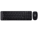 Комплект беспроводной (клавиатура, мышь) Logitech MK220 Black USB (920-003168)