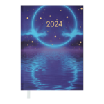 Ежедневник датированный 2024 Buromax ONLY А5 фиолетовый 336 с (BM.2183-07)