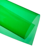 Обложки пластиковые А4 глянец Yulong 180 мкн зеленые 100 шт (000013177)