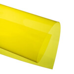 Обложки пластиковые А4 глянец Yulong 180 мкн желтые 100 шт (000013178)