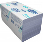 Бумажные полотенца целюлозные Диво Optimal 2х слойные V-образные 200 листов белые (рп.дв200л)