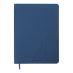 Ежедневник датированный 2024 Buromax STEEL А5 темно-синий 336 с (BM.2127-03)