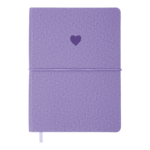 Ежедневник датированный 2024 Buromax HEART А5 фиолетовый 336 с (BM.2144-07)