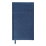 Еженедельник датированный 2024 Buromax ORION 85х153 синий 128 с (BM.2895-02)