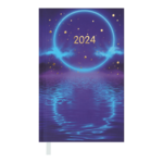 Еженедельник датированный 2024 Buromax ONLY 85х153 фиолетовый 128 с (BM.2888-07)