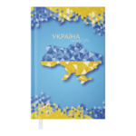 Ежедневник недатированный Buromax UKRAINE A6 288 св-синий страниц (BM.2609-30)
