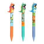 Ручка гелева Пиши-стирай ZiBi DINO 0.5мм синя (ZB.2213-99)