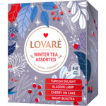 Чай черный ассорти 32 шт (4 вида по 8 пак), Lovare Winter Tea Assorted (lv.03254)