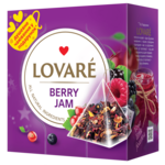 Чай квітковий 15 пакетиків LOVARE Berry Jam (lv.74643)