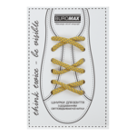 Шнурки для обуви светоотражающие Buromax, желтые (BM.9790-08)