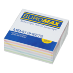 Блок бумаги для записей Buromax Люкс Зебра 90х90х30мм, склеенный (BM.2260)