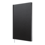 Книга записная Buromax Optimal А5 в клетку 64 листа твердая обложка из бумвинила черная (BM.25514101-01)