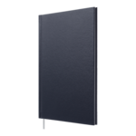 Книга записная Buromax Optimal А5 в клетку 64 листа твердая обложка из бумвинила темно-синяя (BM.25514101-03)