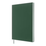 Книга канцелярская Buromax Optimal А4 в клетку 200 листов твердая обложка из бумвинила зеленая (BM.24419104-04)