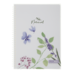 Тетрадь для записей B5 Buromax Arabeski 80 листов в линию пластиковая обложка (BM.2586-12)