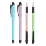 Набор гелевых ручек пиши-стирай Buromax Illusia 0.5 мм синие чернила 4 шт (BM.8313-01.4)