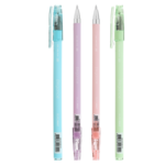 Набор гелевых ручек Buromax Elegance 0.5 мм синие чернила 4 шт (BM.8338-01.4)