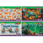 Альбом для рисования А4 16 листов ZiBi 120 г/м2, на скобе (4 шт в блистере) (ZB.1422.4)