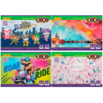 Альбом для рисования А4 24 листа ZiBi 120 г/м2, на скобе (4 шт в блистере) (ZB.1424.4)