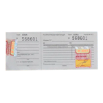 Расчетная квитанция, РК-1, Доп. 6. газ 100 листов (bt.000013204)