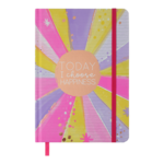 Книжка записная на резинке Buromax STAR А5 96 листов в клетку твердая обложка (BM.255117-07)