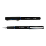 Ручка гелевая Buromax STRONG 0.7 мм, с резиновым грипом, синее чернило (BM.8314-01)