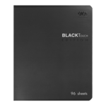 Тетрадь ученическая школьная ZiBi Black 96 листов в клетку (ZB25.1790K)